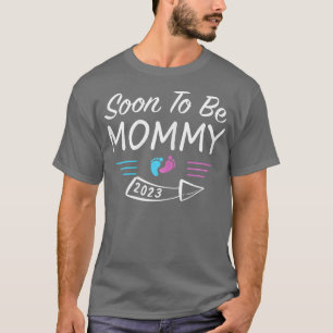 Camiseta Mulheres Em Breve A Serem Mamães 2023 Anunciante D