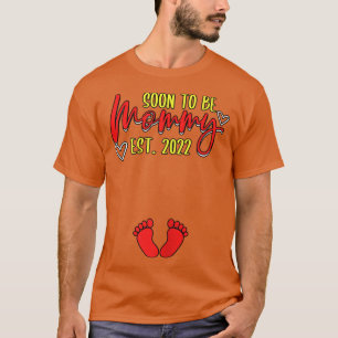 Camiseta Mulheres Em Breve Serão Mamães No Sexo De Maternid