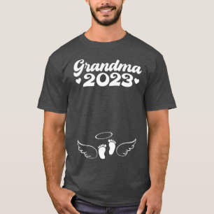 Camiseta Mulheres em breve serão vovó 2023 Gravidez Announc
