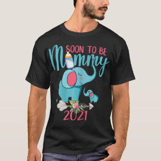 Camiseta Mulheres Em Breve Serem Mamães 2021 Gravidez Mãe