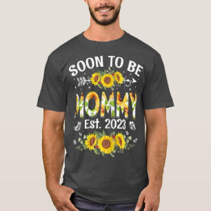 Camiseta Mulheres Em Breve Serem Mamães 2023 Girassol Prime