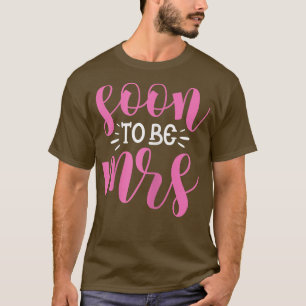 Camiseta Mulheres Em Breve Sra Noiva Casamento Despedida de