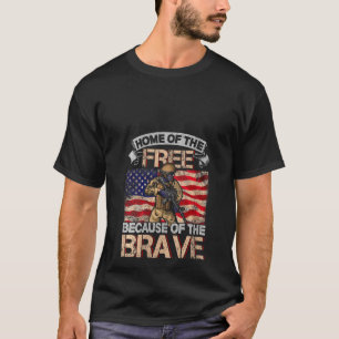 Camiseta Mulheres Em Casa De Liberdade Por Causa Do Brave M