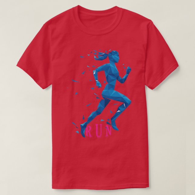 Camiseta Mulheres em exercício (Frente do Design)