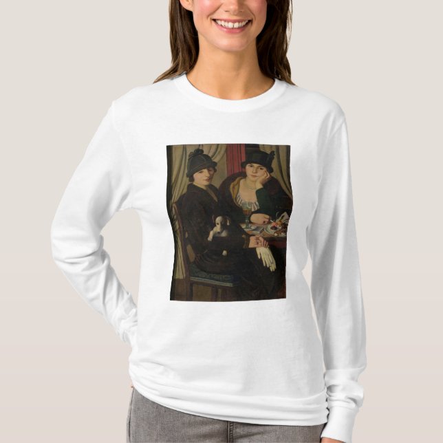 Camiseta Mulheres em um café, c.1924 (Frente)