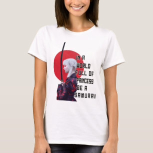 Camiseta Mulheres Em Um Cheio Mundial De Princesas São Um 