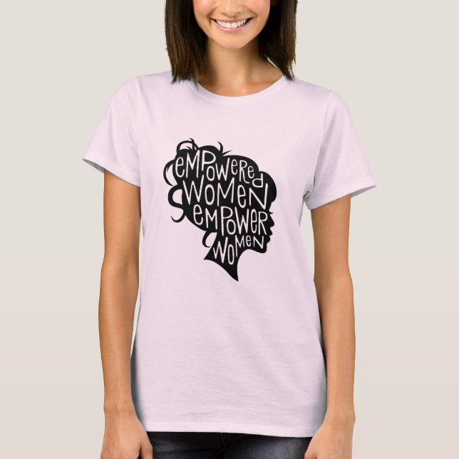Camiseta Mulheres empoderadas (Frente)