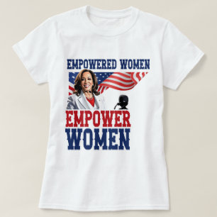 Camiseta Mulheres empoderadas empoderam Mulheres Kamala Har