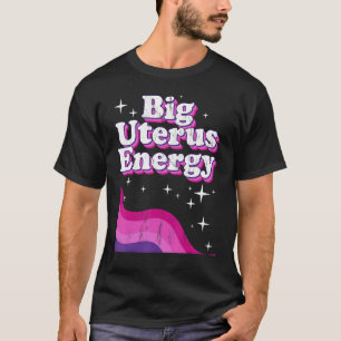 Camiseta Mulheres empoderam Grande Utero Energy Feminista S