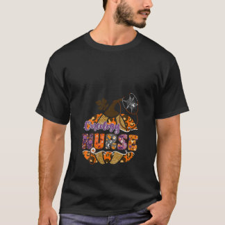 Camiseta Mulheres Enfermeiras de Oncologia Estetoscópio Leo