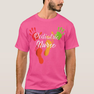 Camiseta Mulheres Enfermeiras Pediátricas Crianças Cuidam M