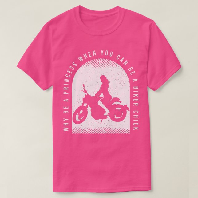 Camiseta Mulheres Engraçadas Biker Dizendo Por Um Lover De  (Frente do Design)