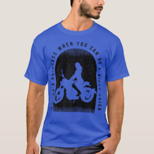 Camiseta Mulheres Engraçadas Biker Dizendo Por Um Lover De