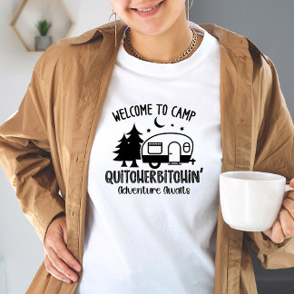 Camiseta Mulheres Engraçadas Campos Sarcásticos