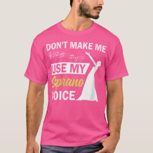Camiseta Mulheres Engraçadas Cantoras De Ópera