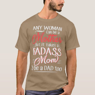 Camiseta Mulheres Engraçadas Citam Feliz Dia de os pais Pa