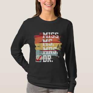 Camiseta Mulheres Engraçadas Doutora Graphic As Mulheres P