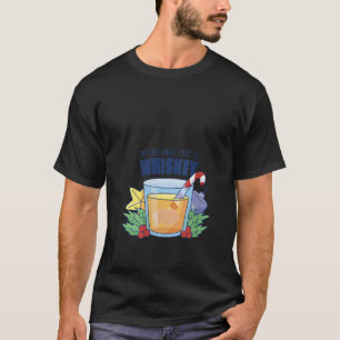 Camiseta Mulheres Engraçadas Família Xmas Correspondendo Me