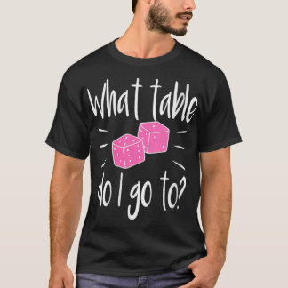 Camiseta Mulheres Engraçadas Jogador de Bunco Dão Que Gama 