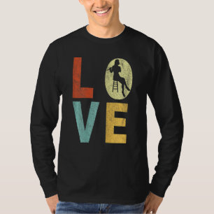 Camiseta Mulheres Engraçadas Leitor De Flute Love Flutist R