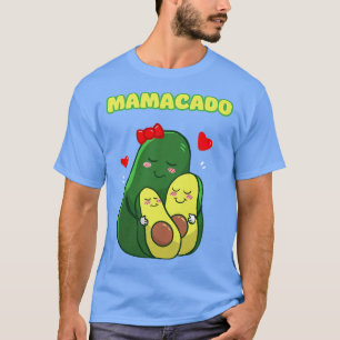Camiseta Mulheres Engraçadas Mamacado Avocado Mãe Bonita