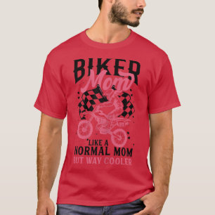 Camiseta Mulheres Engraçadas Motocicletas Motocicletas Gráf