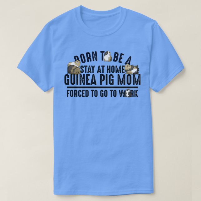 Camiseta Mulheres Engraçadas Nasceres De Estar Em Casa Na G (Frente do Design)