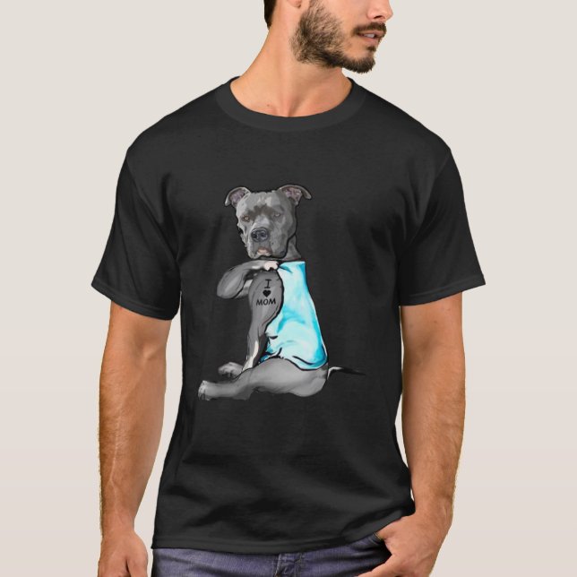 Camiseta Mulheres Engraçadas Oferecem Cachorro Pitbull Eu A (Frente)