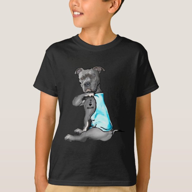 Camiseta Mulheres Engraçadas Oferecem Cachorro Pitbull Eu A (Frente)