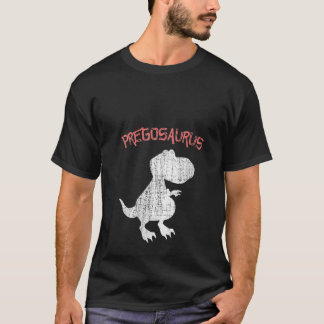 Camiseta Mulheres Engraçadas Pregossauro Grávida Dinossauro