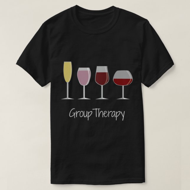 Camiseta Mulheres Engraçadas Presentes De Vinho - Grupo Ter (Frente do Design)