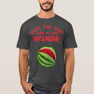 Camiseta Mulheres Engravidando Engraçadas Dizendo Melon Pre
