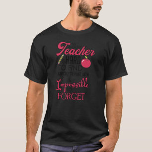 Camiseta Mulheres Ensino Professor Letra Impressa  Frase Ca
