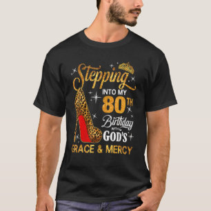 Camiseta Mulheres entrando no meu aniversário de 80 com o G