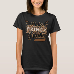 Camiseta Mulheres Equipo Espanol Hola 1 Primer Grado Cute