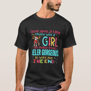 Camiseta Mulheres Era Uma Vez Havia Uma Menina Que O Amava