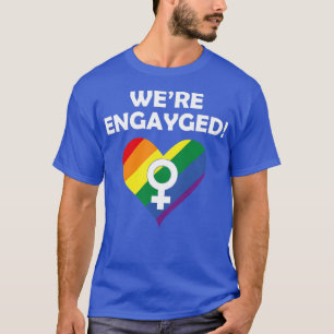 Camiseta Mulheres Eram Casamento gay LGBT Noiva EnGAY