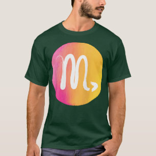 Camiseta Mulheres Escorpião Astrologia Horoscópio Mulheres 