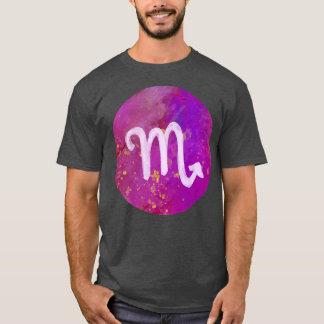 Camiseta Mulheres Escorpião Astrologia Horoscópio Mulheres 