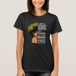 Camiseta Mulheres Escorpião Mulheres Escorpião Astrologia Z