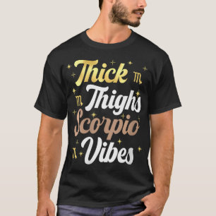 Camiseta Mulheres Escorpião Rainhas Escorpião Escorpião