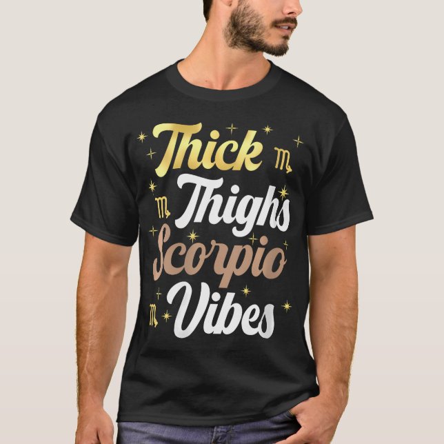 Camiseta Mulheres Escorpião Rainhas Escorpião Escorpião (Frente)