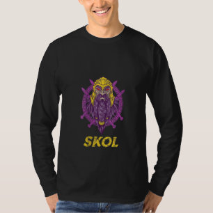 Camiseta Mulheres esfolam nórdico nórdico guerreiro escandi