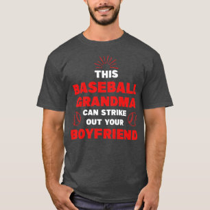 Camiseta Mulheres, essa vovó de beisebol pode bater bola