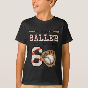 Camiseta Mulheres Esta Chamada Está Hoje Com 6 Aniversário