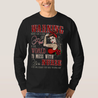 Camiseta Mulheres Esta Enfermeira É A Pessoa Que Você Pode