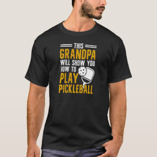 Camiseta Mulheres, Este Avô Mostrará Como Jogar Foto.