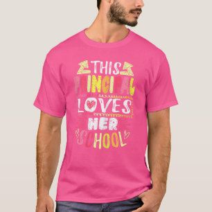 Camiseta Mulheres Este Diretor Adora Seu Diretor De Escola