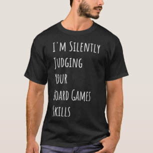 Camiseta Mulheres, estou silenciosamente julgando sua habil