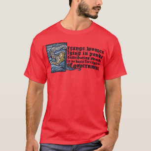 Camiseta Mulheres Estranhas Mentindo em Ponds